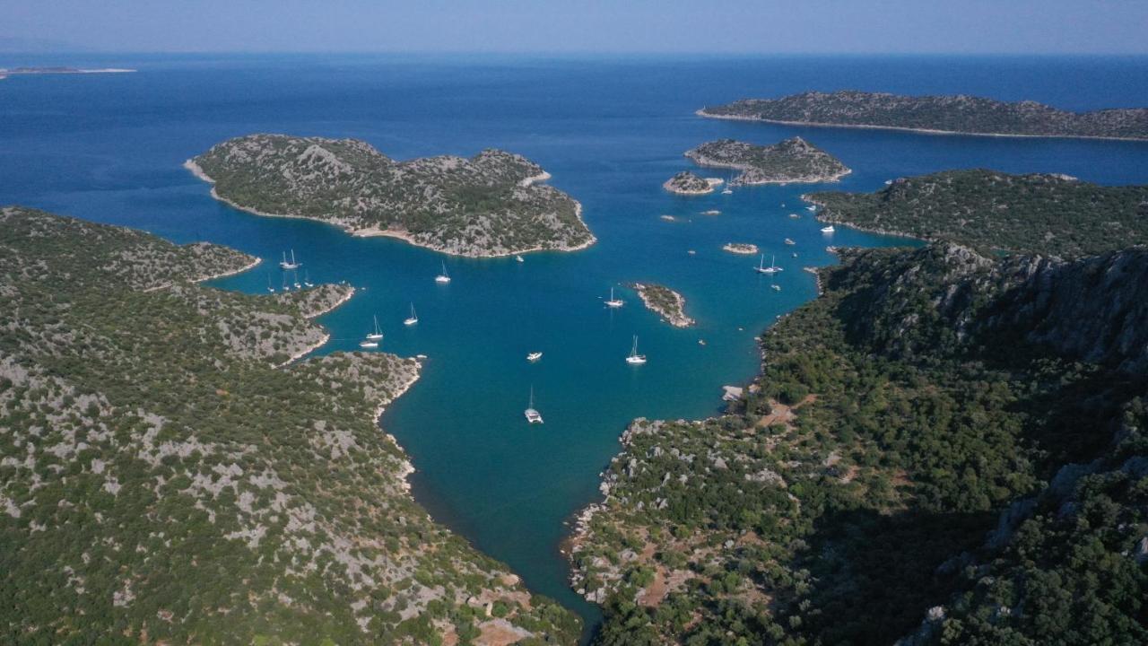 Istlada Tas Ev Apart - Kekova View Kapaklı Exteriör bild