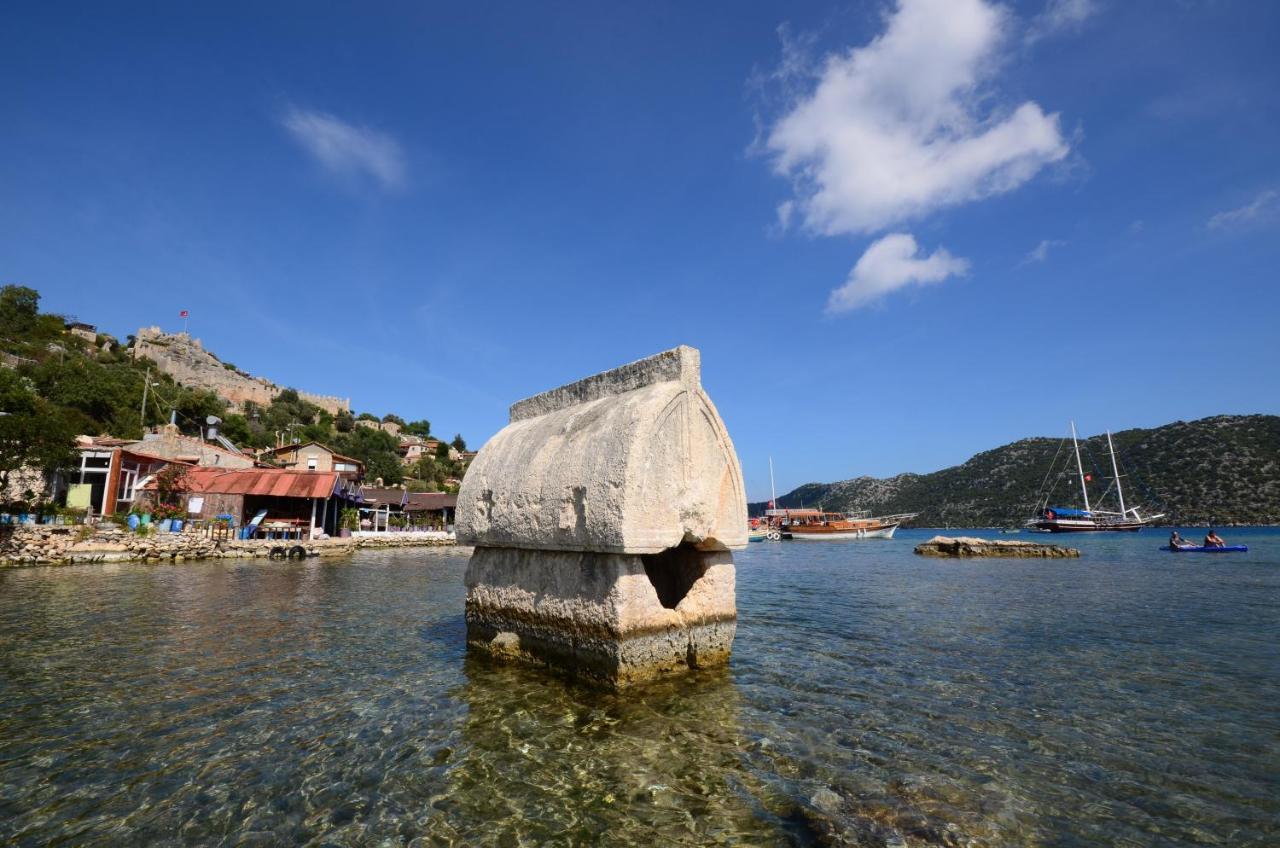 Istlada Tas Ev Apart - Kekova View Kapaklı Exteriör bild